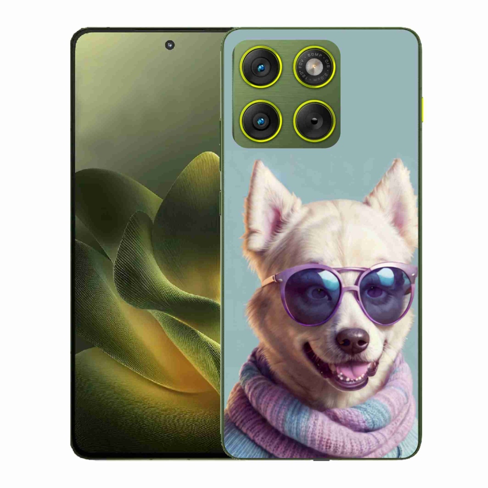 Gélový kryt mmCase na Motorola Edge 70 - štýlový nemecký špic
