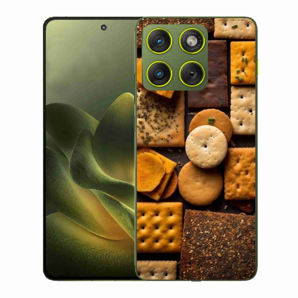 Gélový kryt mmCase na Motorola Edge 70 - sušienky