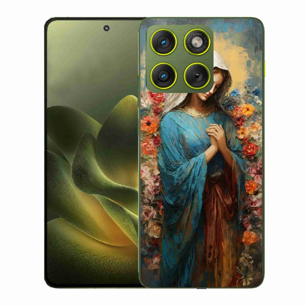 Gélový kryt mmCase na Motorola Edge 70 - svätá žena