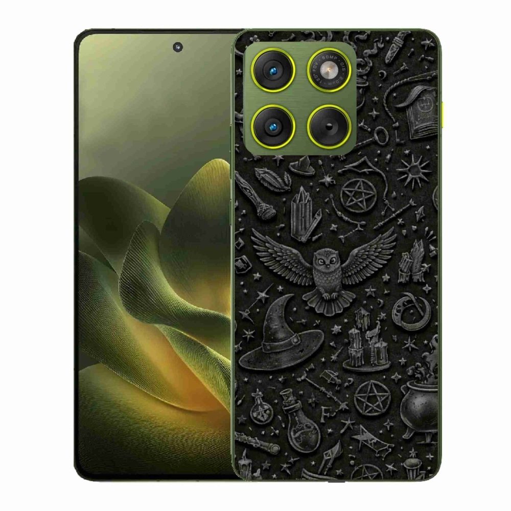 Gélový kryt mmCase na Motorola Edge 70 - tmavý magický svet