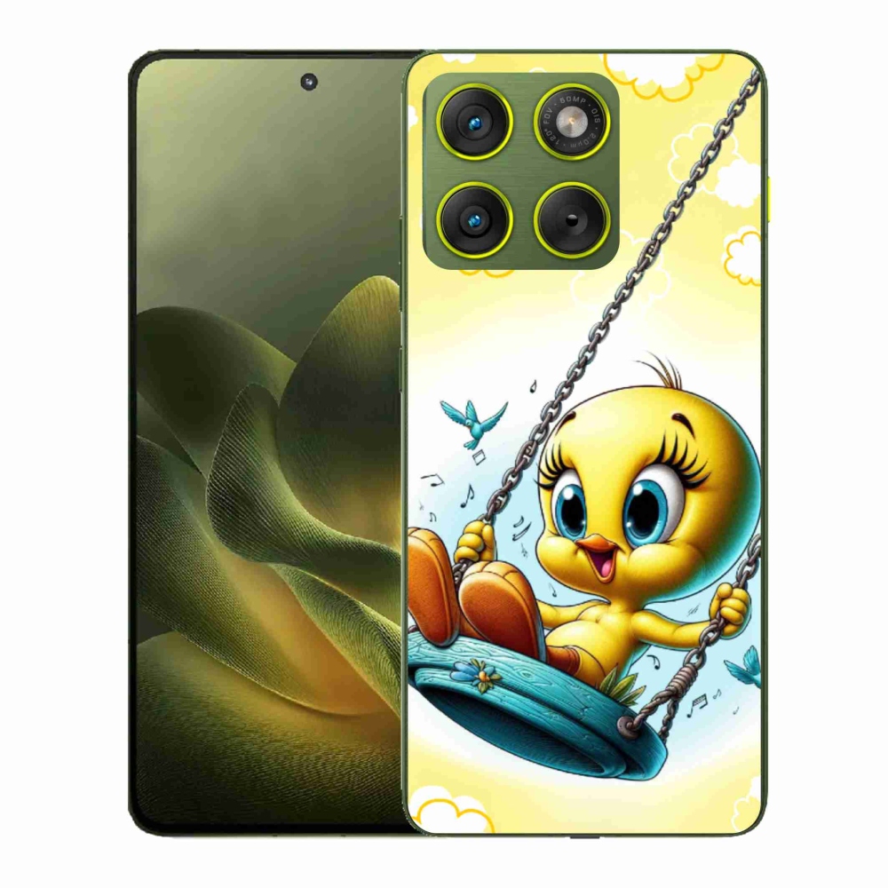 Gélový kryt mmCase na Motorola Edge 70 - tweety
