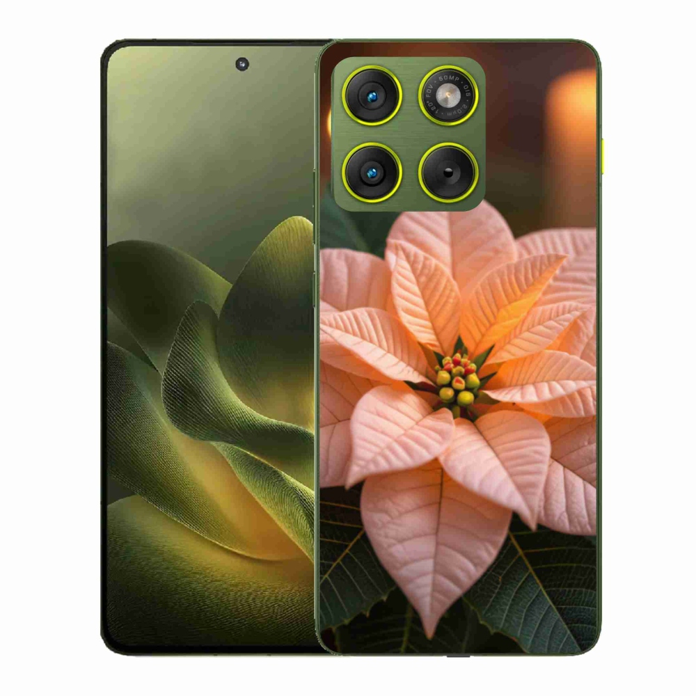 Gélový kryt mmCase na Motorola Edge 70 - vianočná hviezda