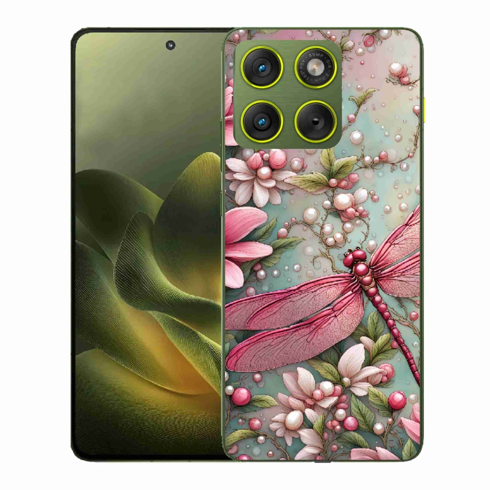 Gélový kryt mmCase na Motorola Edge 70 - vážka