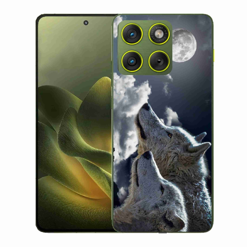 Gélový kryt mmCase na Motorola Edge 70 - vlci
