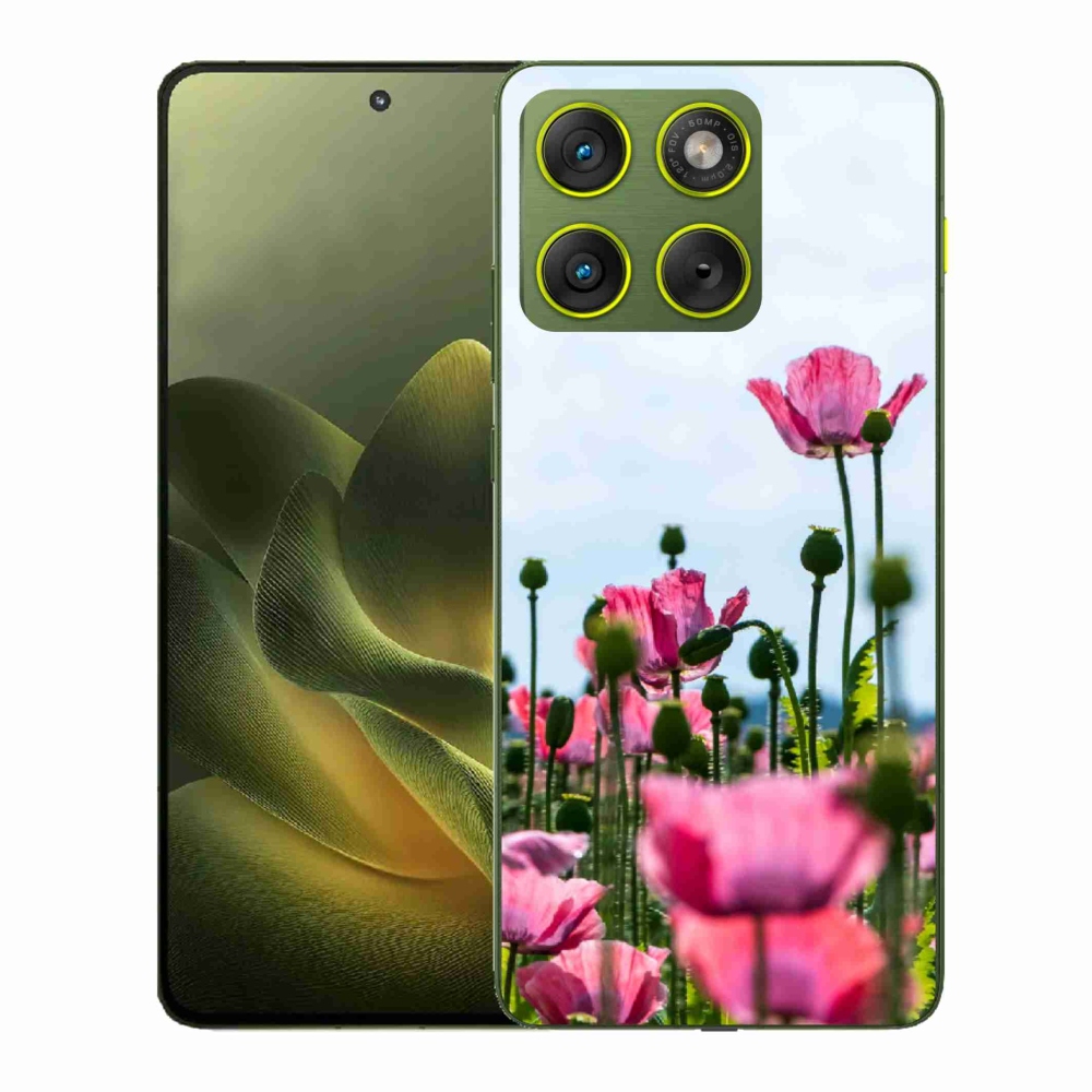 Gélový kryt mmCase na Motorola Edge 70 - vlčí mak