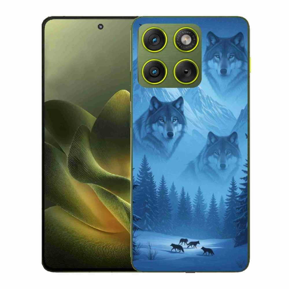 Gélový kryt mmCase na Motorola Edge 70 - vlčia svorka