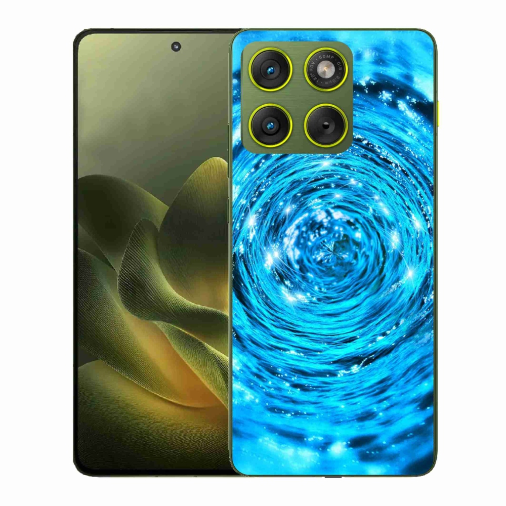 Gélový kryt mmCase na Motorola Edge 70 - vodný vír