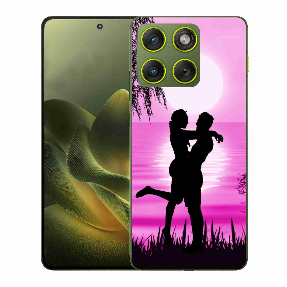 Gélový kryt mmCase na Motorola Edge 70 - západ slnka