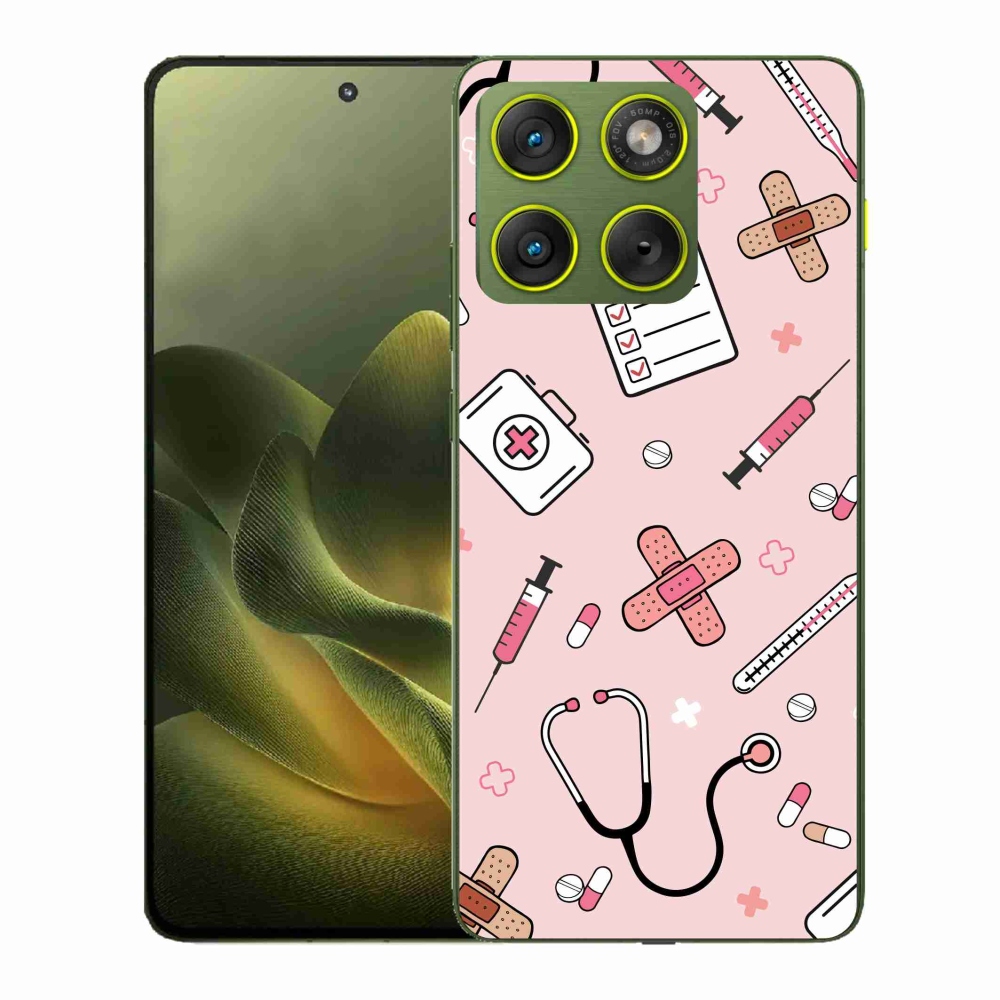 Gélový kryt mmCase na Motorola Edge 70 - zdravotníctvo 2
