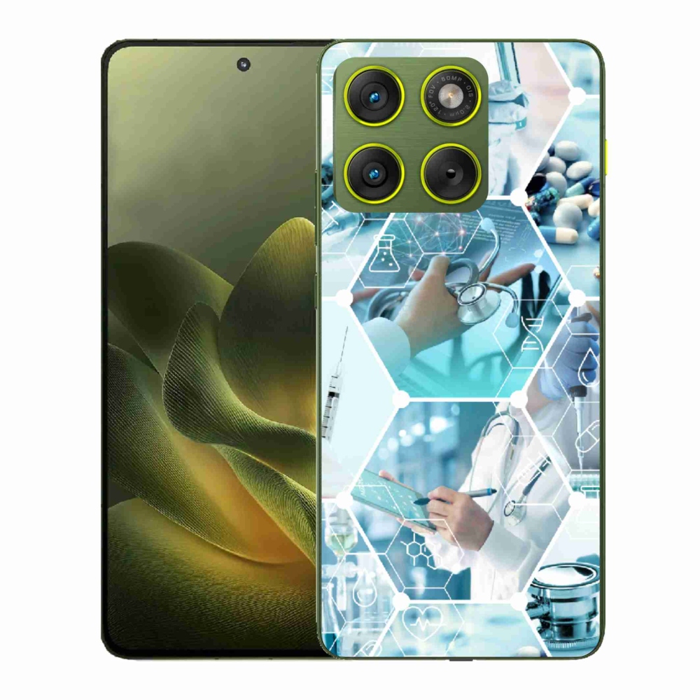 Gélový kryt mmCase na Motorola Edge 70 - zdravotníctvo