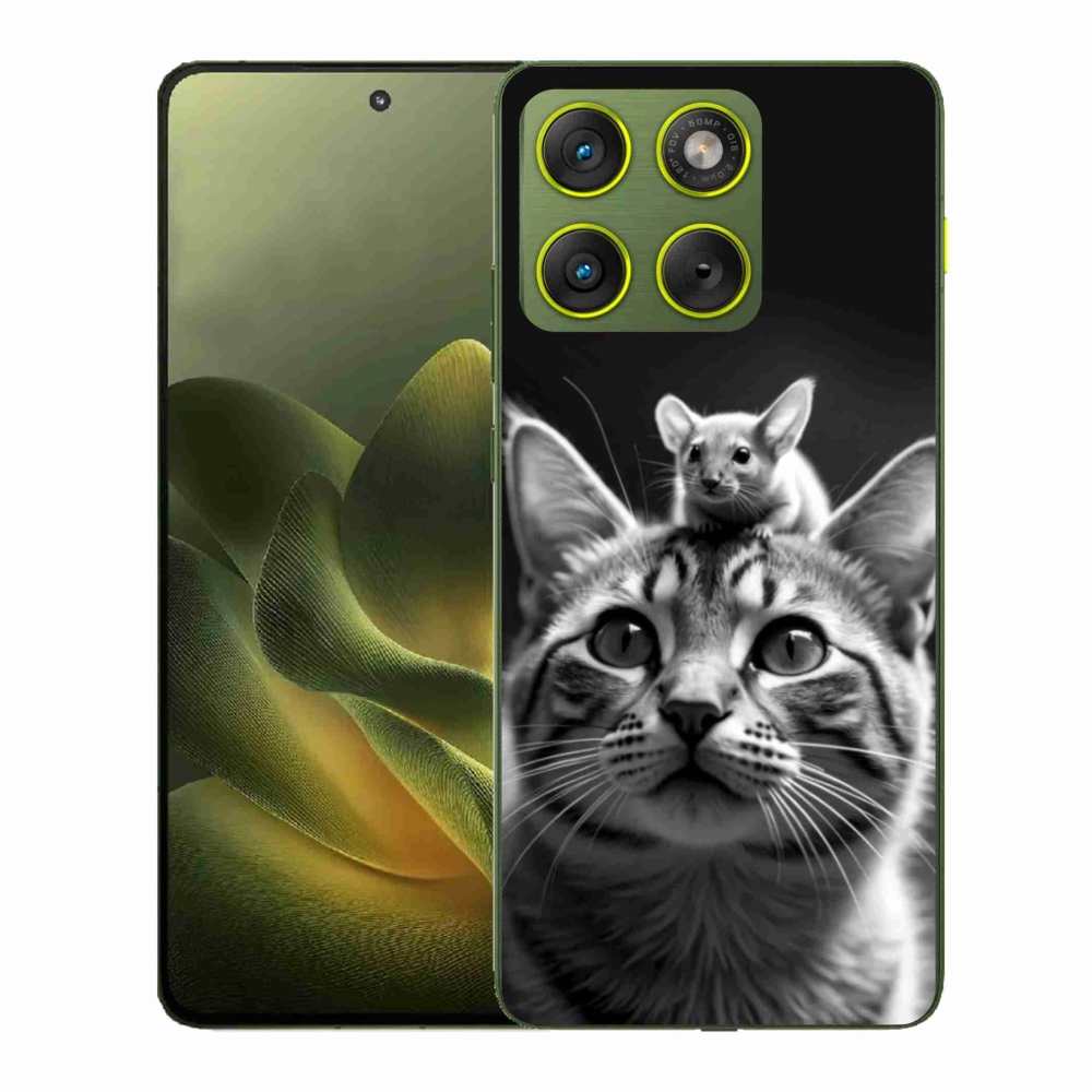 Gélový kryt mmCase na Motorola Edge 70 - zvieracie priateľstvo 2