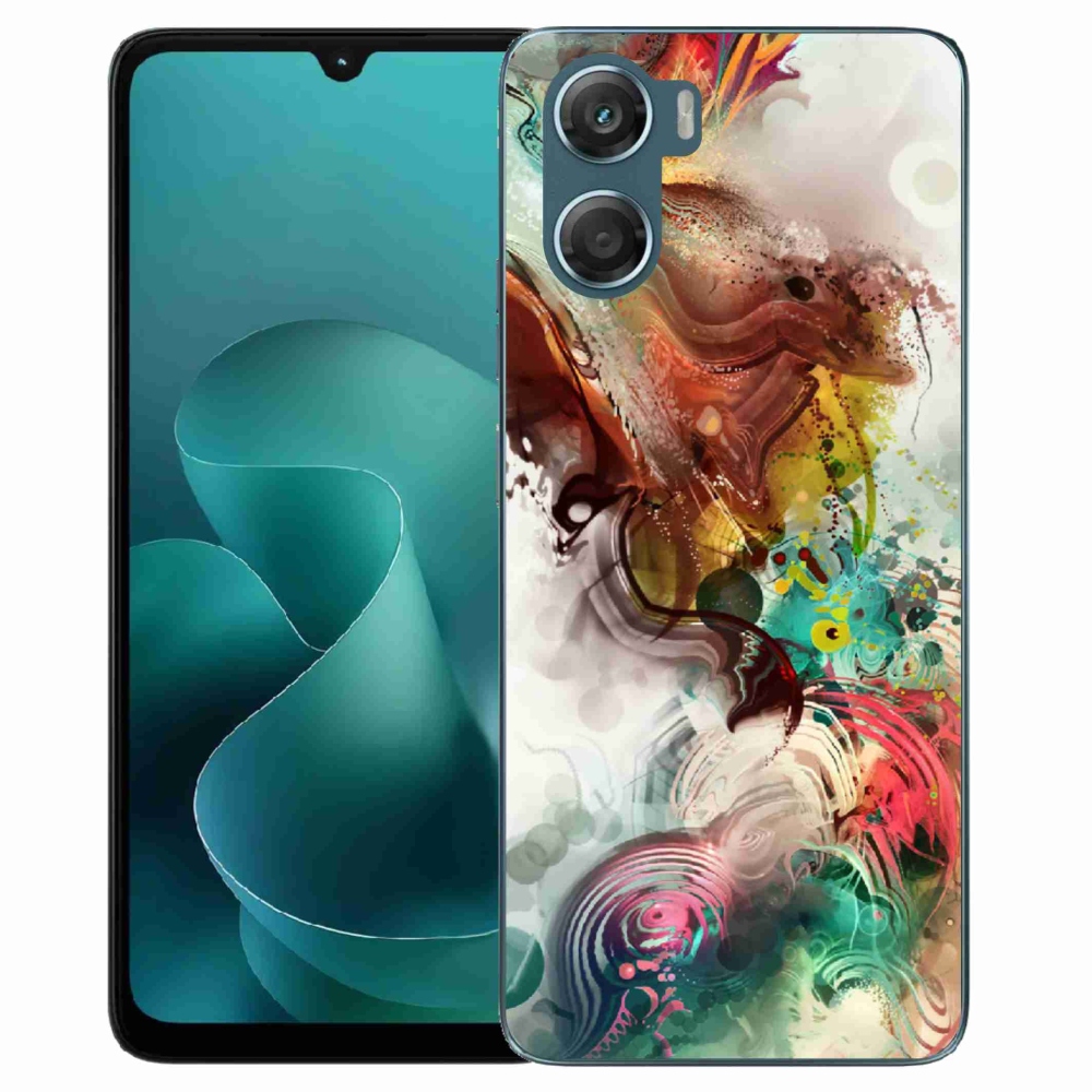 Gélový kryt mmCase na Motorola G06/G06 Power - abstrakt 1