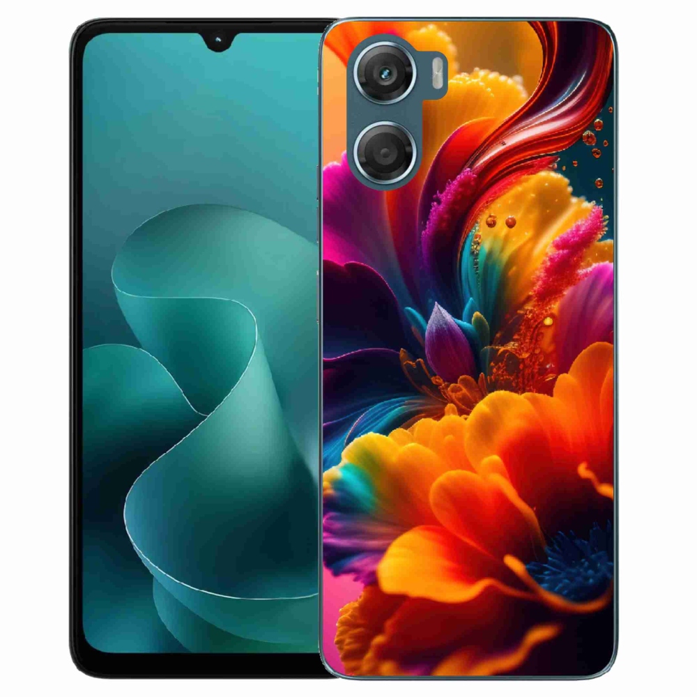 Gélový kryt mmCase na Motorola G06/G06 Power - abstraktný motív 2