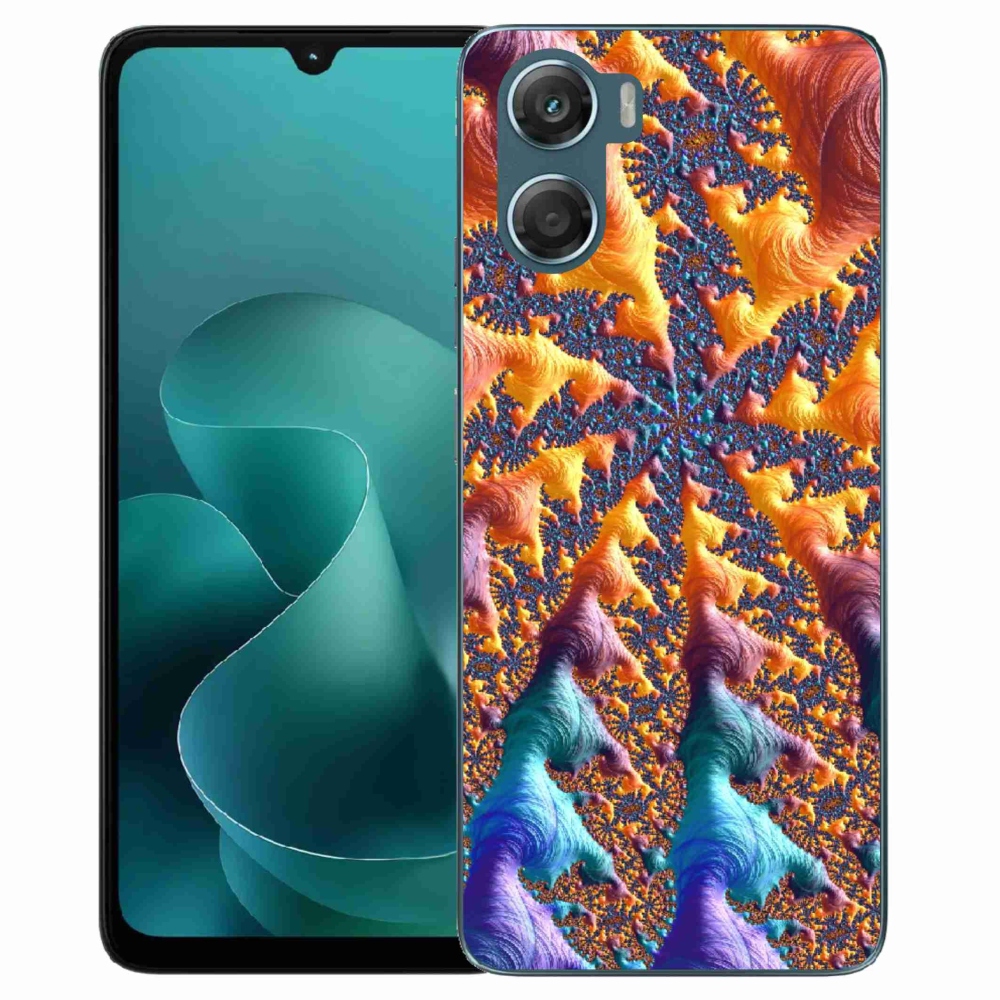 Gélový kryt mmCase na Motorola G06/G06 Power - abstraktný motív 23