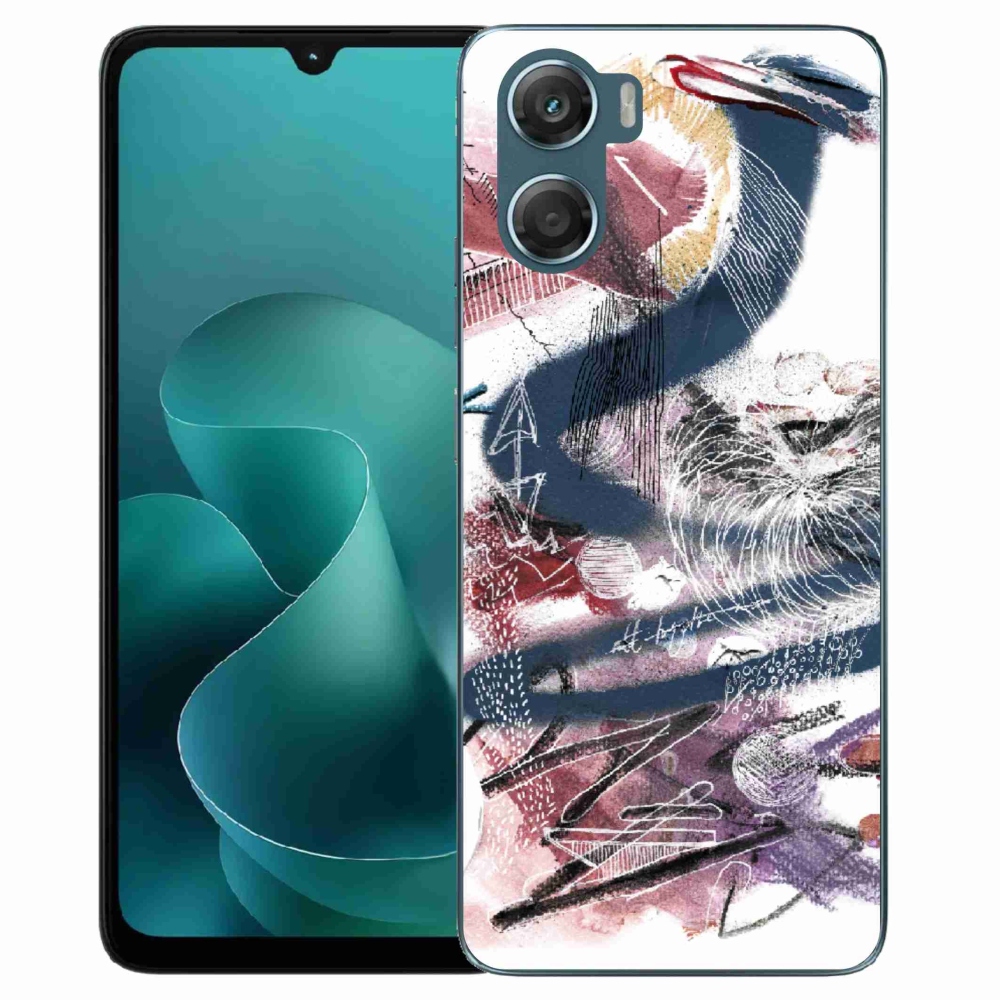 Gélový kryt mmCase na Motorola G06/G06 Power - abstraktný motív 28