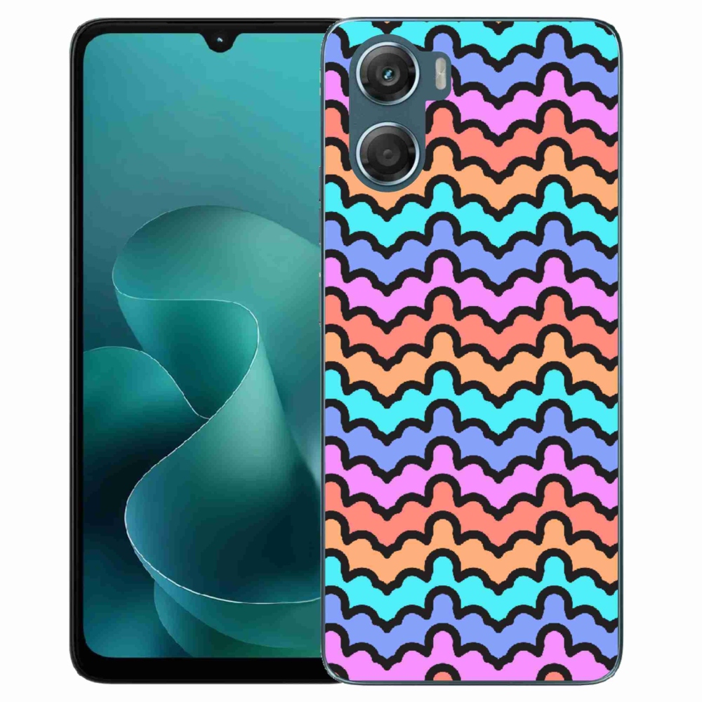 Gélový kryt mmCase na Motorola G06/G06 Power - abstraktný motív 30