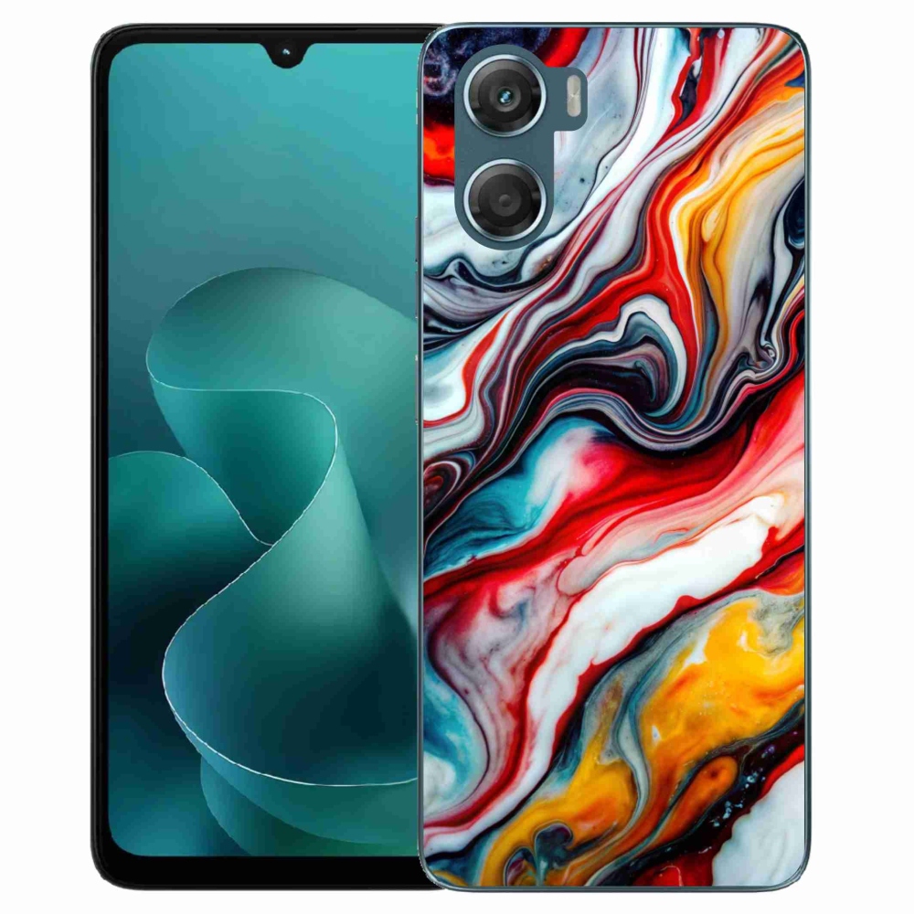 Gélový kryt mmCase na Motorola G06/G06 Power - abstraktný motív 35