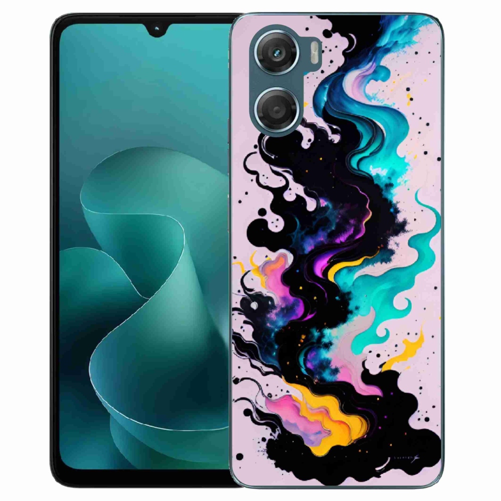 Gélový kryt mmCase na Motorola G06/G06 Power - abstraktný motív 4