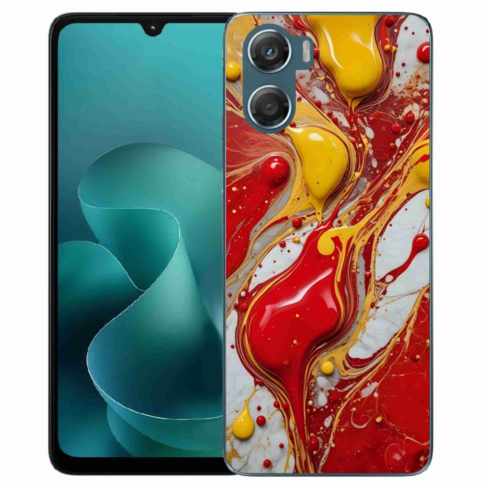 Gélový kryt mmCase na Motorola G06/G06 Power - abstraktný motív 42