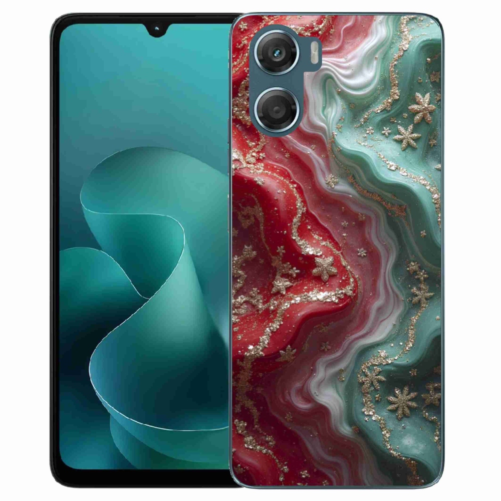 Gélový kryt mmCase na Motorola G06/G06 Power - abstraktný motív 54