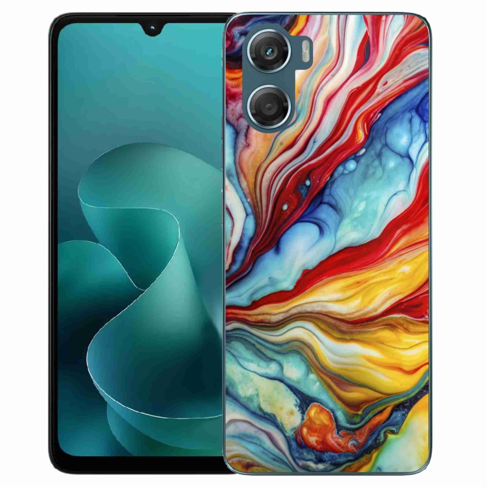 Gélový kryt mmCase na Motorola G06/G06 Power - abstraktný motív 58