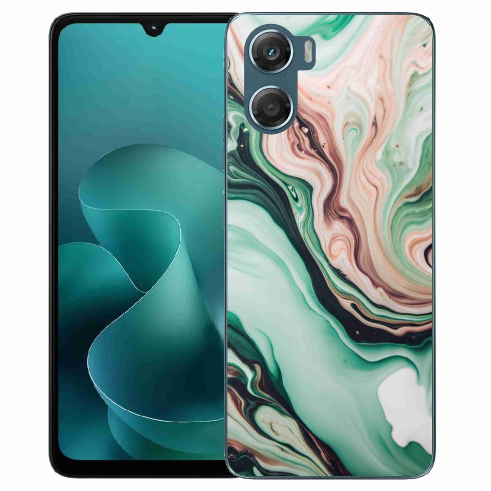 Gélový kryt mmCase na Motorola G06/G06 Power - abstraktný motív 62