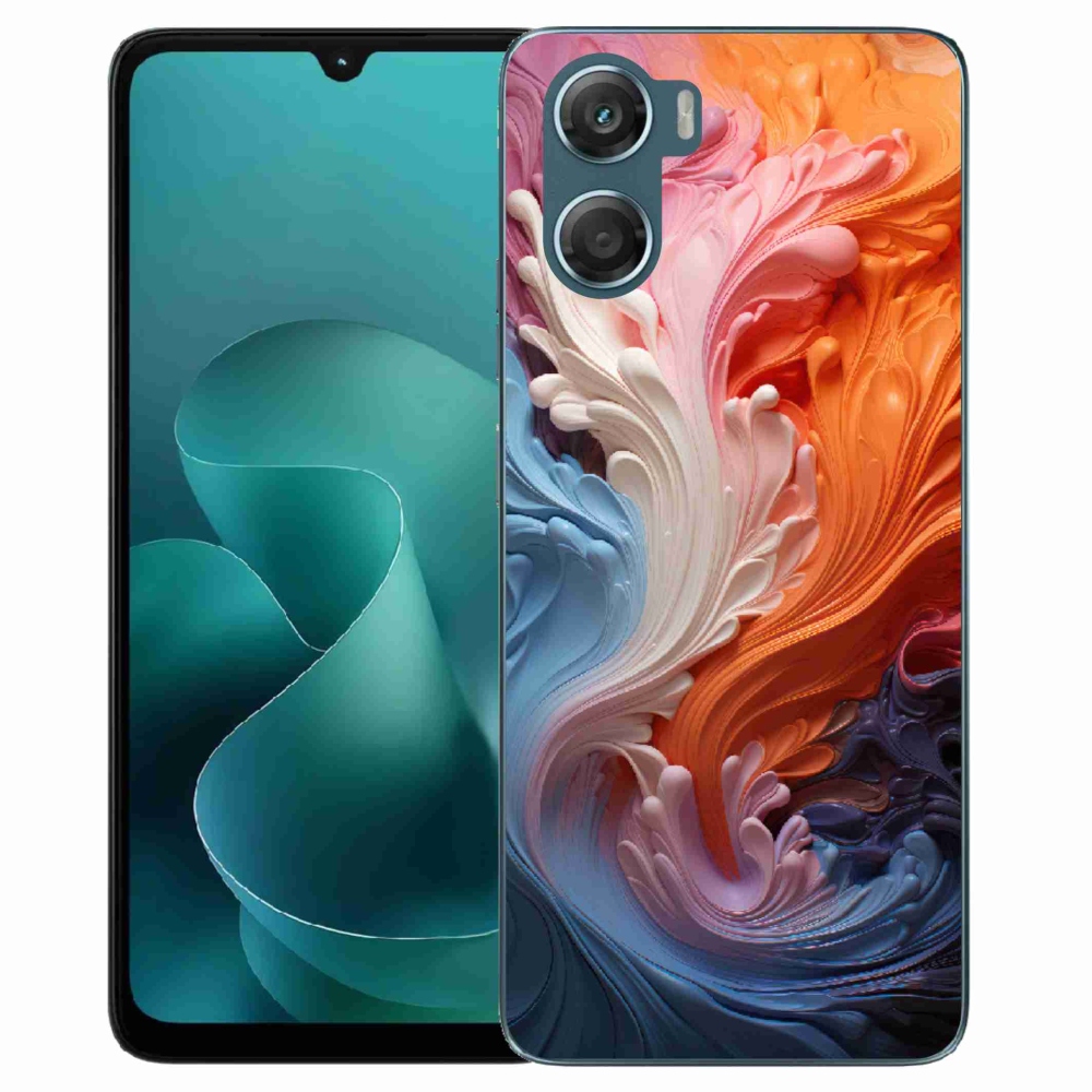 Gélový kryt mmCase na Motorola G06/G06 Power - abstraktný motív 8