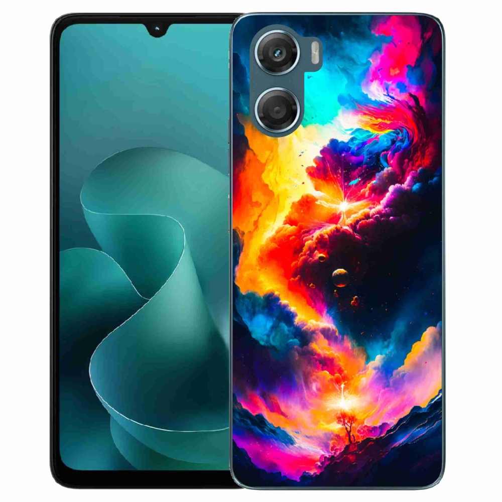 Gélový kryt mmCase na Motorola G06/G06 Power - abstraktný motív