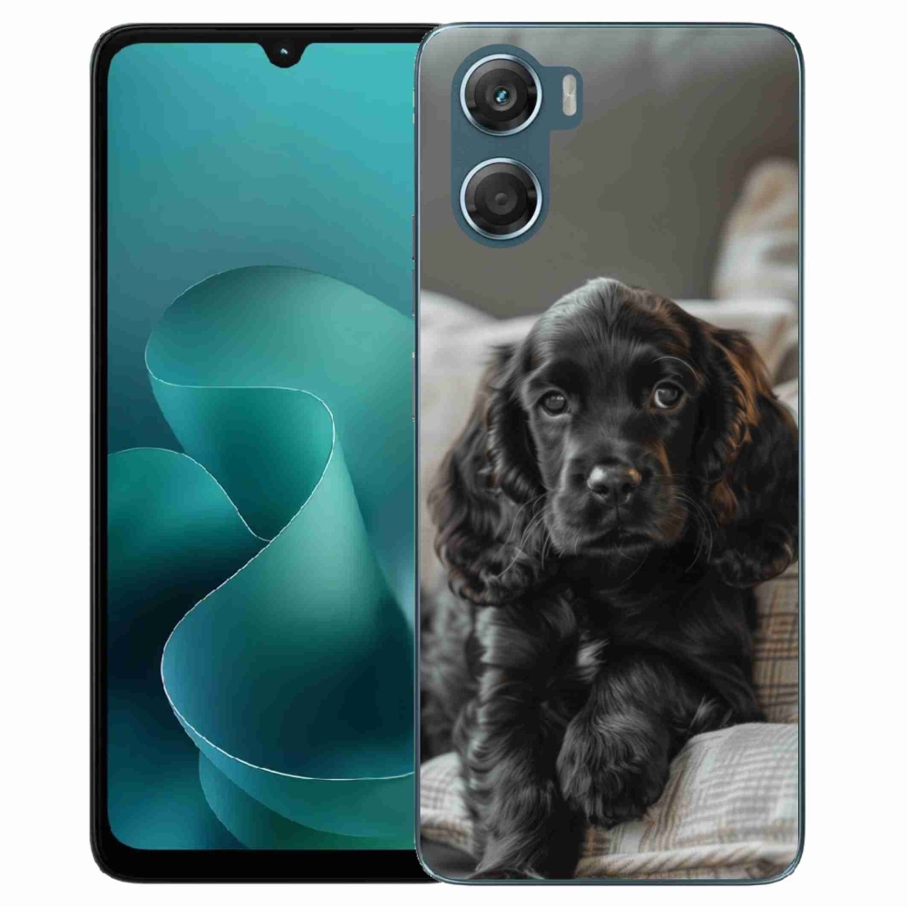 Gélový kryt mmCase na Motorola G06/G06 Power - anglický kokeršpaniel