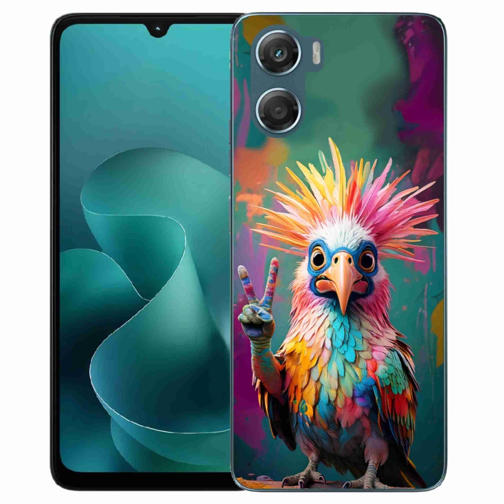 Gélový kryt mmCase na Motorola G06/G06 Power - farebný rebel