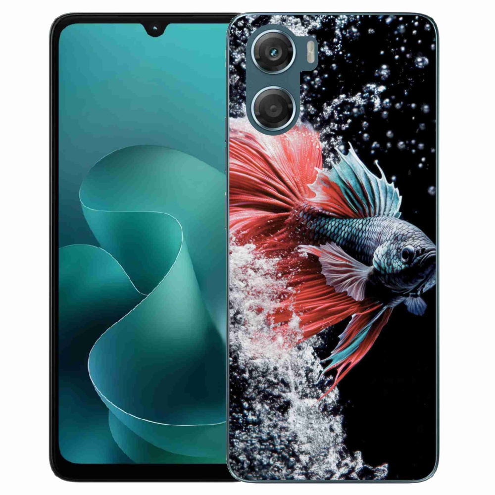 Gélový kryt mmCase na Motorola G06/G06 Power - bojovníčka pestrá