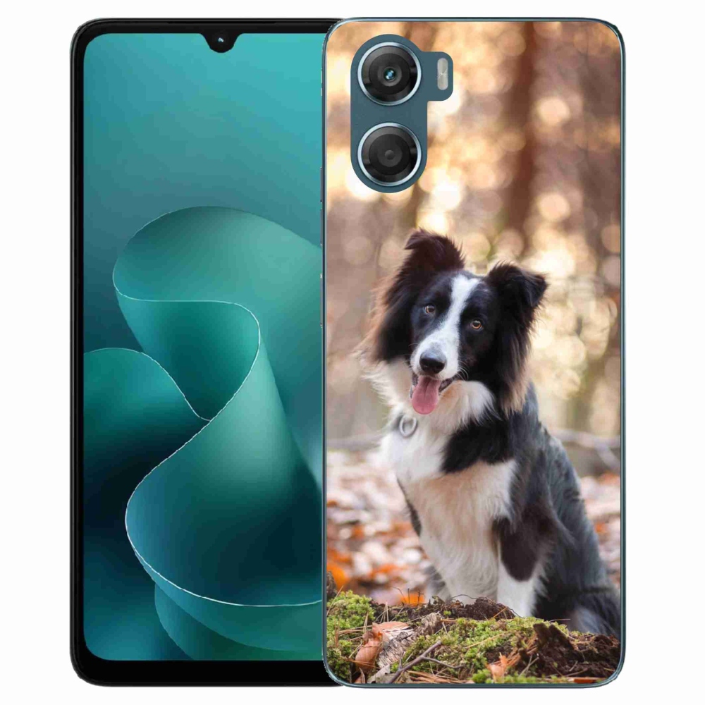 Gélový kryt mmCase na Motorola G06/G06 Power - border kólia 1