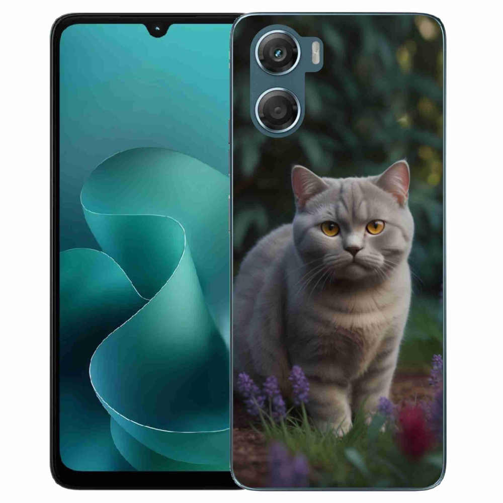 Gélový kryt mmCase na Motorola G06/G06 Power - britská mačka