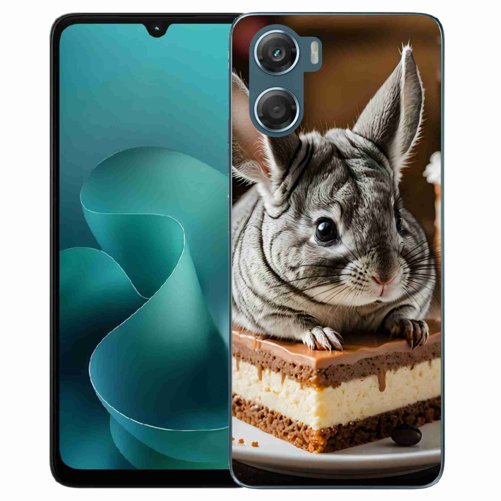 Gélový kryt mmCase na Motorola G06/G06 Power - činčila