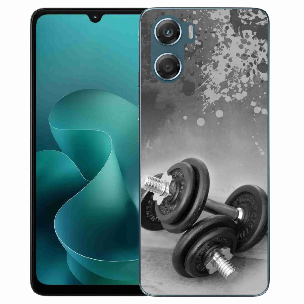 Gélový kryt mmCase na Motorola G06/G06 Power - činky 1