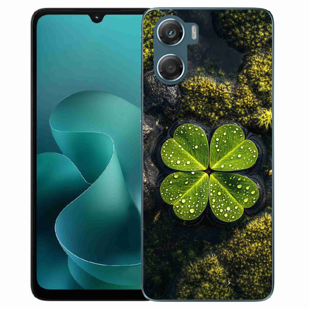 Gélový kryt mmCase na Motorola G06/G06 Power - štvorlístok