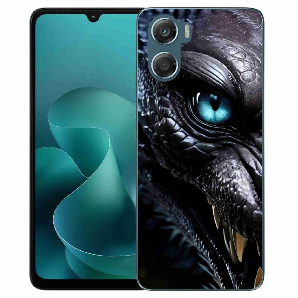 Gélový kryt mmCase na Motorola G06/G06 Power - dračí pohľad