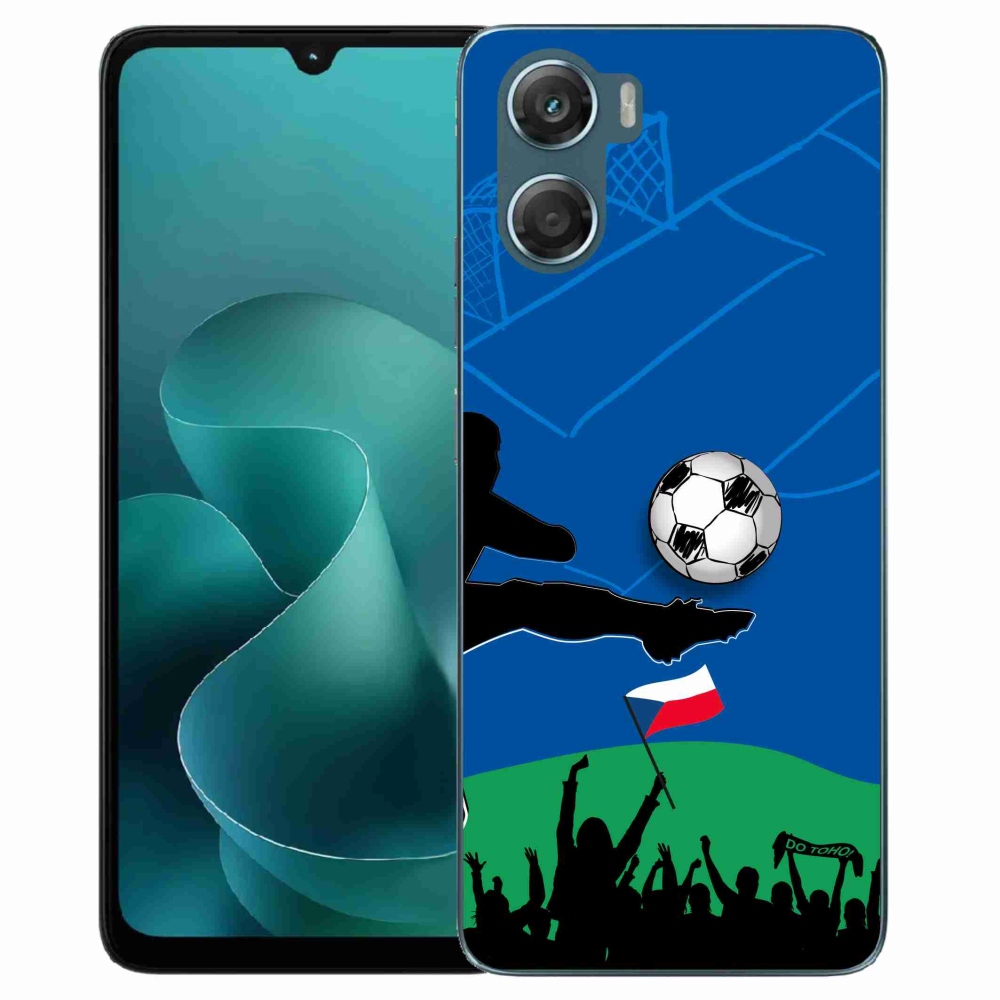 Gélový kryt mmCase na Motorola G06/G06 Power - fanúšikovia futbalu