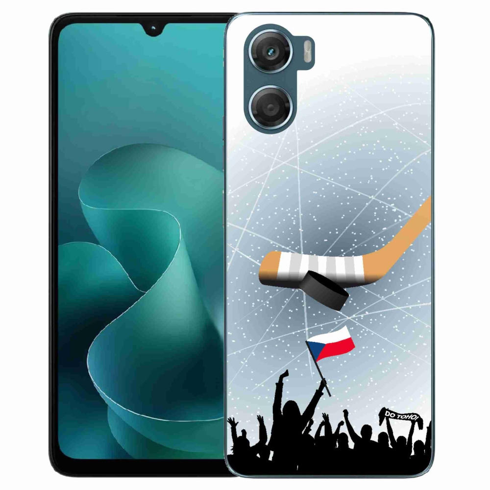 Gélový kryt mmCase na Motorola G06/G06 Power - fanúšikovia hokeja