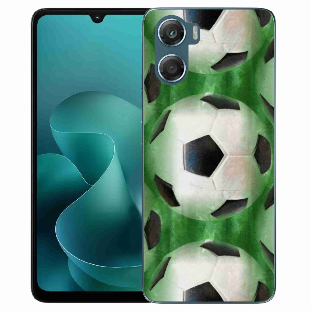 Gélový kryt mmCase na Motorola G06/G06 Power - futbalová lopta