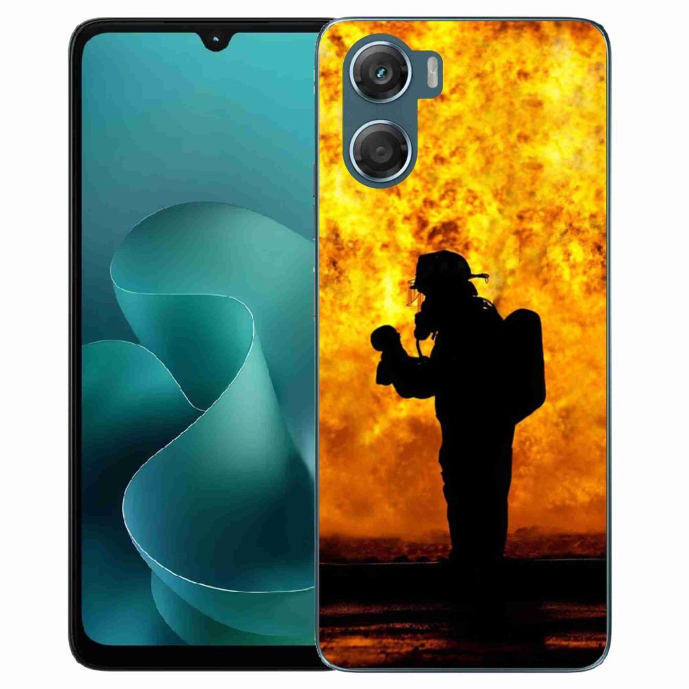 Gélový kryt mmCase na Motorola G06/G06 Power - hasič