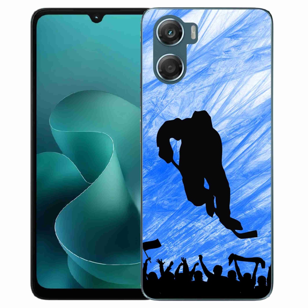Gélový kryt mmCase na Motorola G06/G06 Power - hokejový hráč