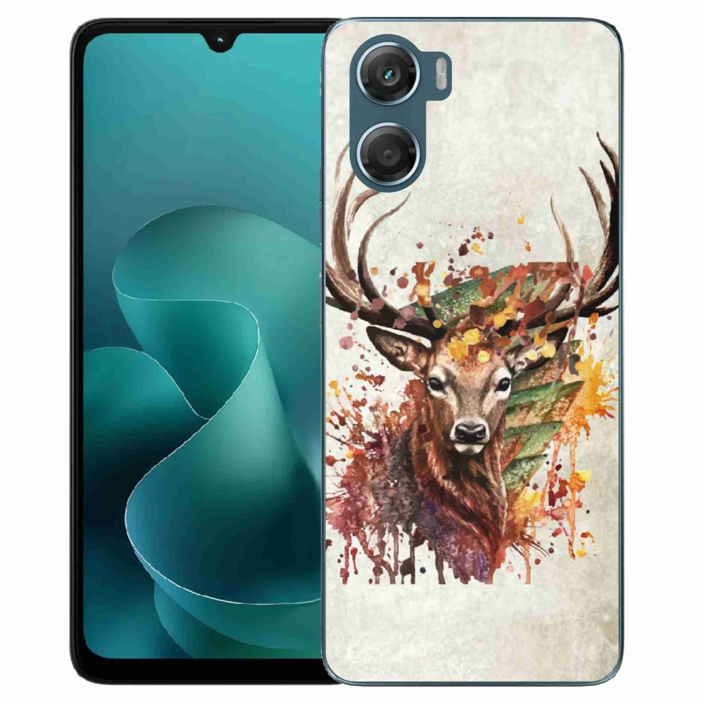 Gélový kryt mmCase na Motorola G06/G06 Power - jeleň 1