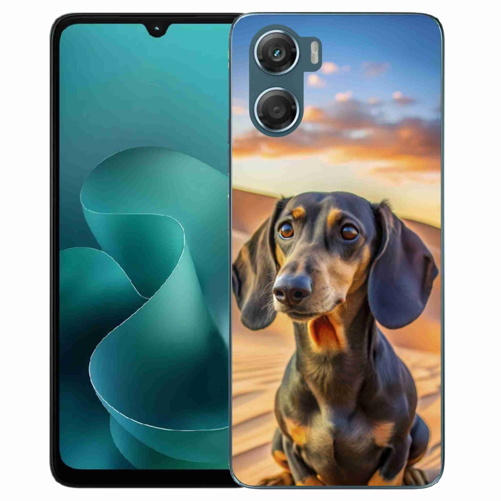 Gélový kryt mmCase na Motorola G06/G06 Power - jazvečík 3