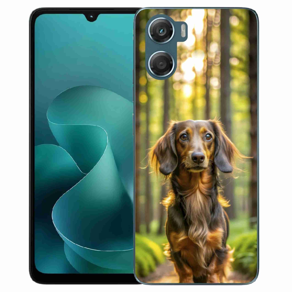 Gélový kryt mmCase na Motorola G06/G06 Power - jazvečík 4