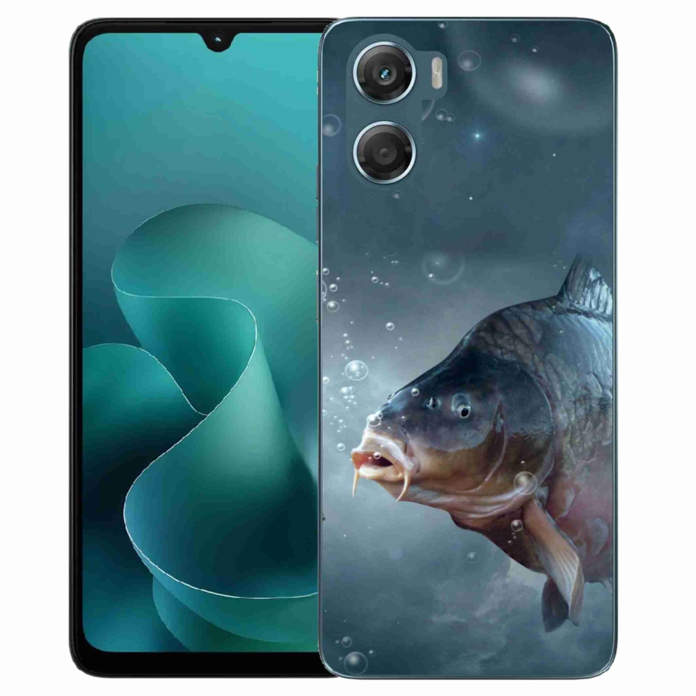 Gélový kryt mmCase na Motorola G06/G06 Power - kapor a bublinky