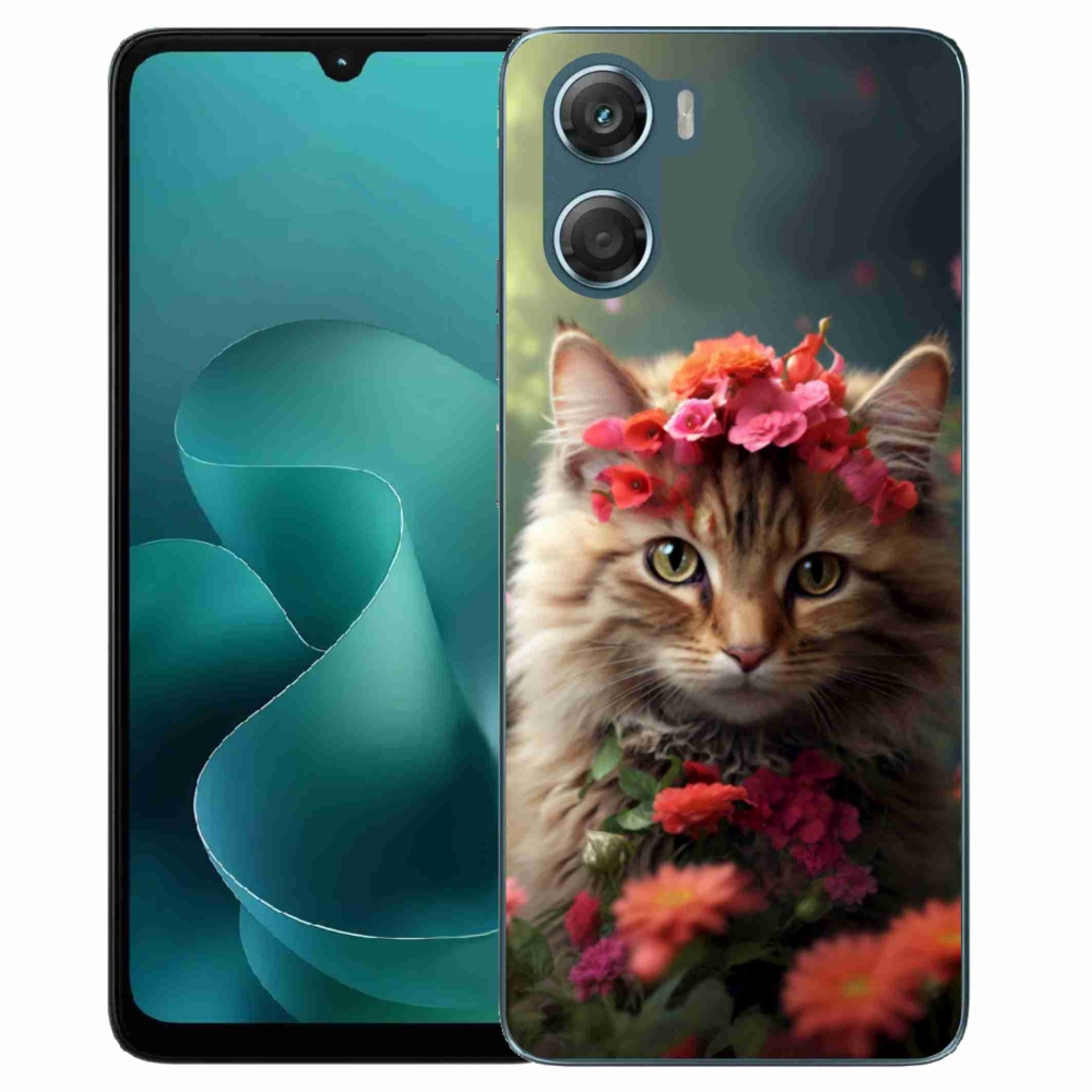 Gélový kryt mmCase na Motorola G06/G06 Power - mačacia princezná