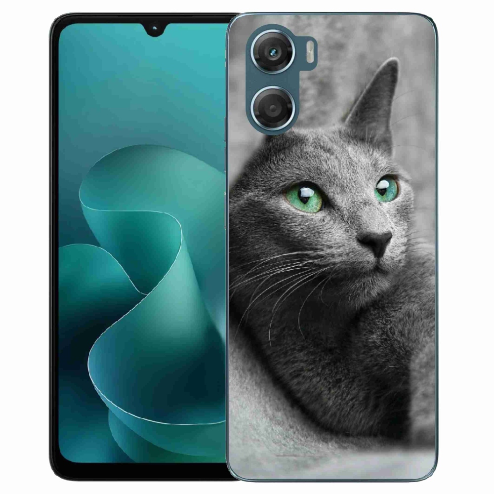 Gélový kryt mmCase na Motorola G06/G06 Power - mačka 2