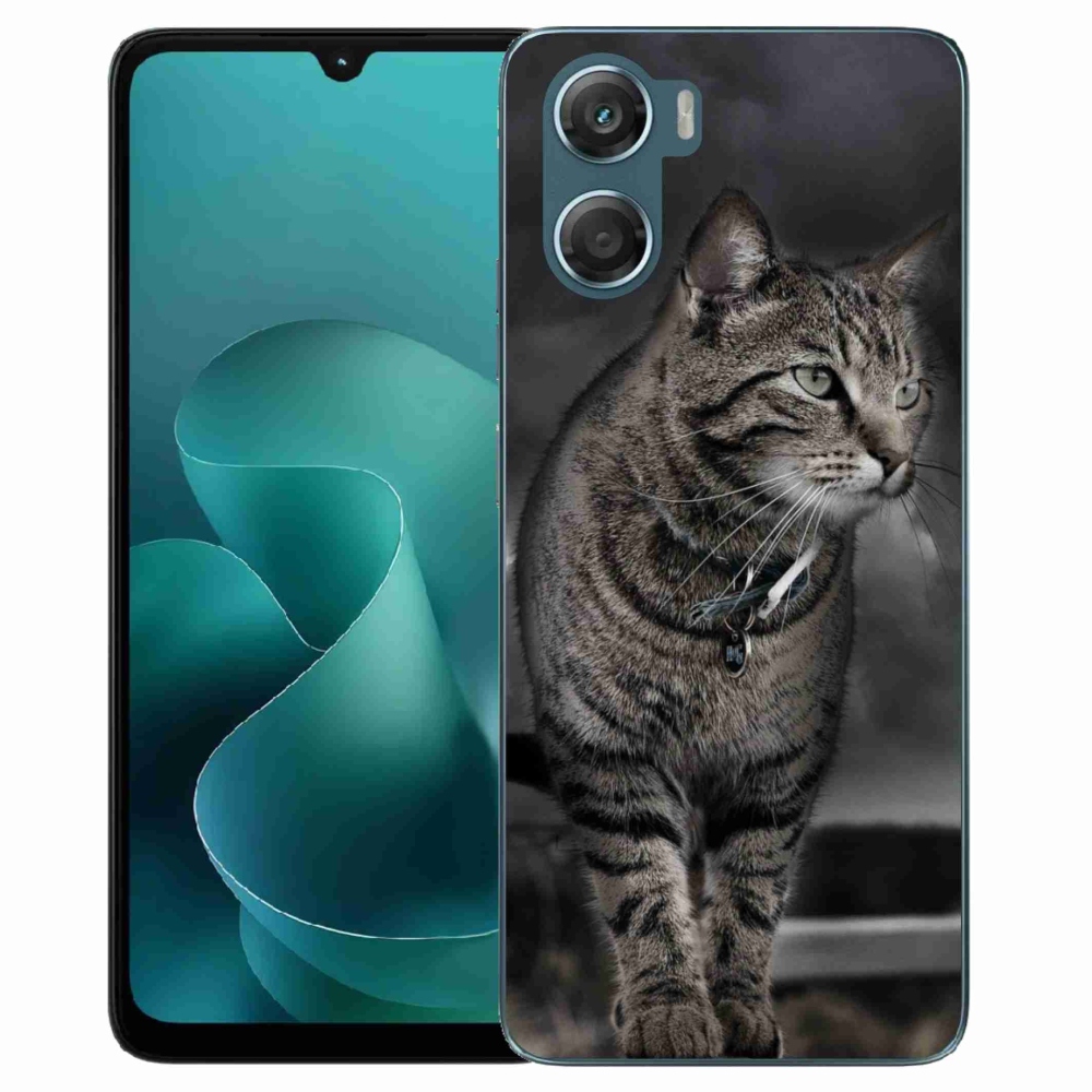 Gélový kryt mmCase na Motorola G06/G06 Power - mačka