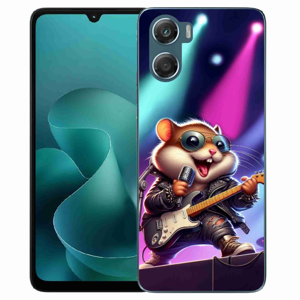 Gélový kryt mmCase na Motorola G06/G06 Power - škrečok rocker